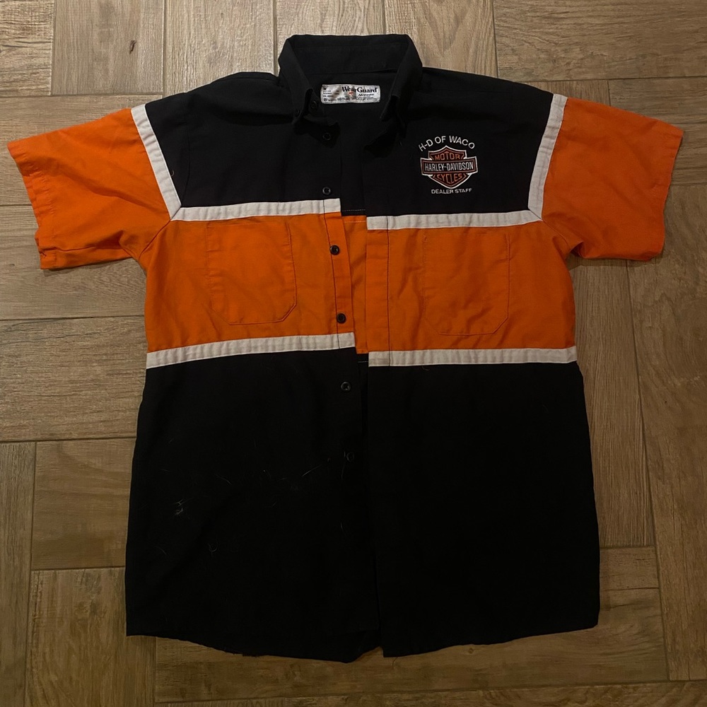 Harley Davidson Button Down